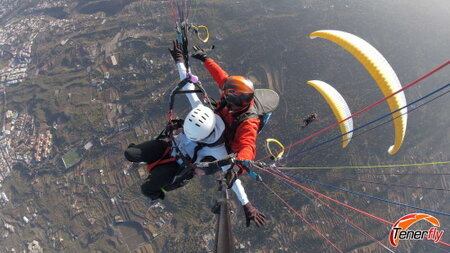 Vuelo en Parapentes para larga distancia