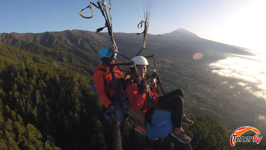 Parapente parque nacional del Teide