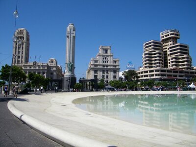 Plaza de España centro urbano de Tenerife