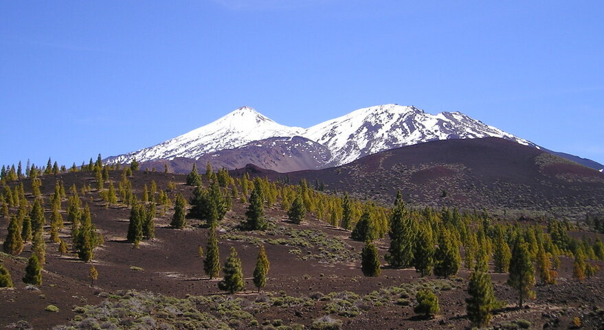 Parque Nacional del Teide cumbre de Tenerife